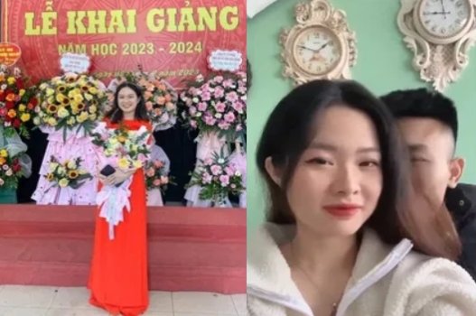 Video xxx cô giáo Mai Quỳnh Trang sinh năm 2001 mặc cậu học sinh cao to