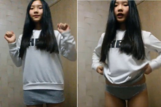 Em gái non nhảy đẹp khoe nét xuân