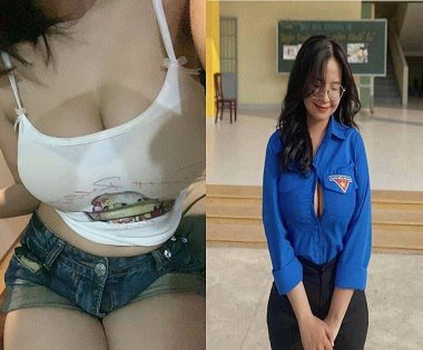 Em sinh viên tình nguyện bưởi xịt