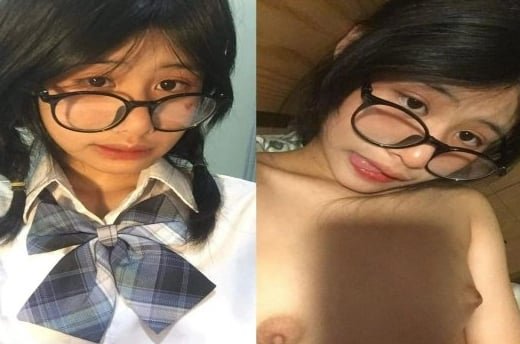 Nữ sinh quyến rũ đeo kính, chàng trai nào không mê?