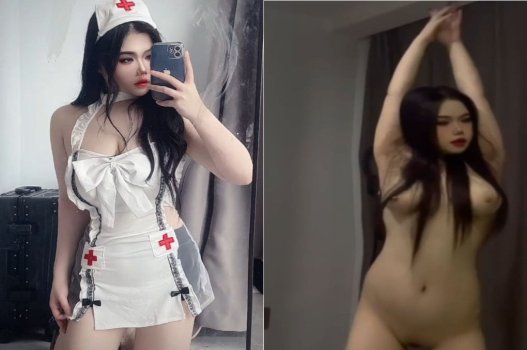 Em y tá hàng ngon chăm sóc bệnh nhân