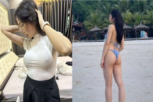 Nhìn bạn thay đồ qua khe cửa đầy thèm muốn