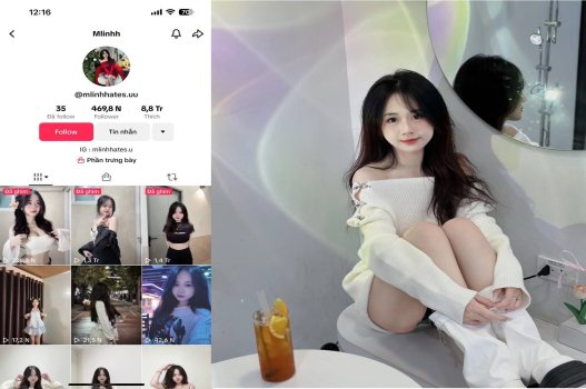 Tiktoker Mlinhh đã hé lộ một bộ phim khiêu dâm đỉnh cao